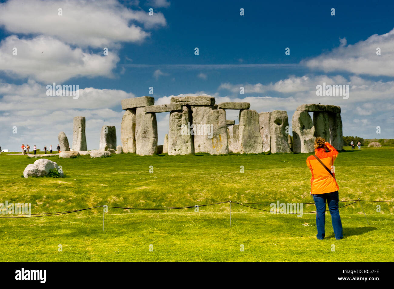 The ancient monument of Stonehenge Wiltshire England UK Stock Photo Alamy