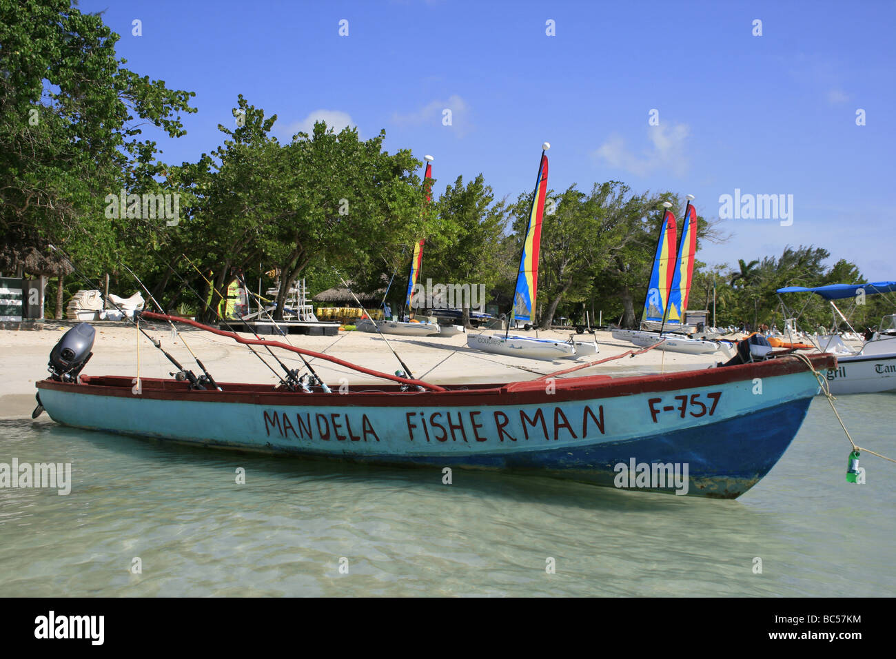 Fishing Boat Jamaica High Resolution Stock Photography and Images Alamy