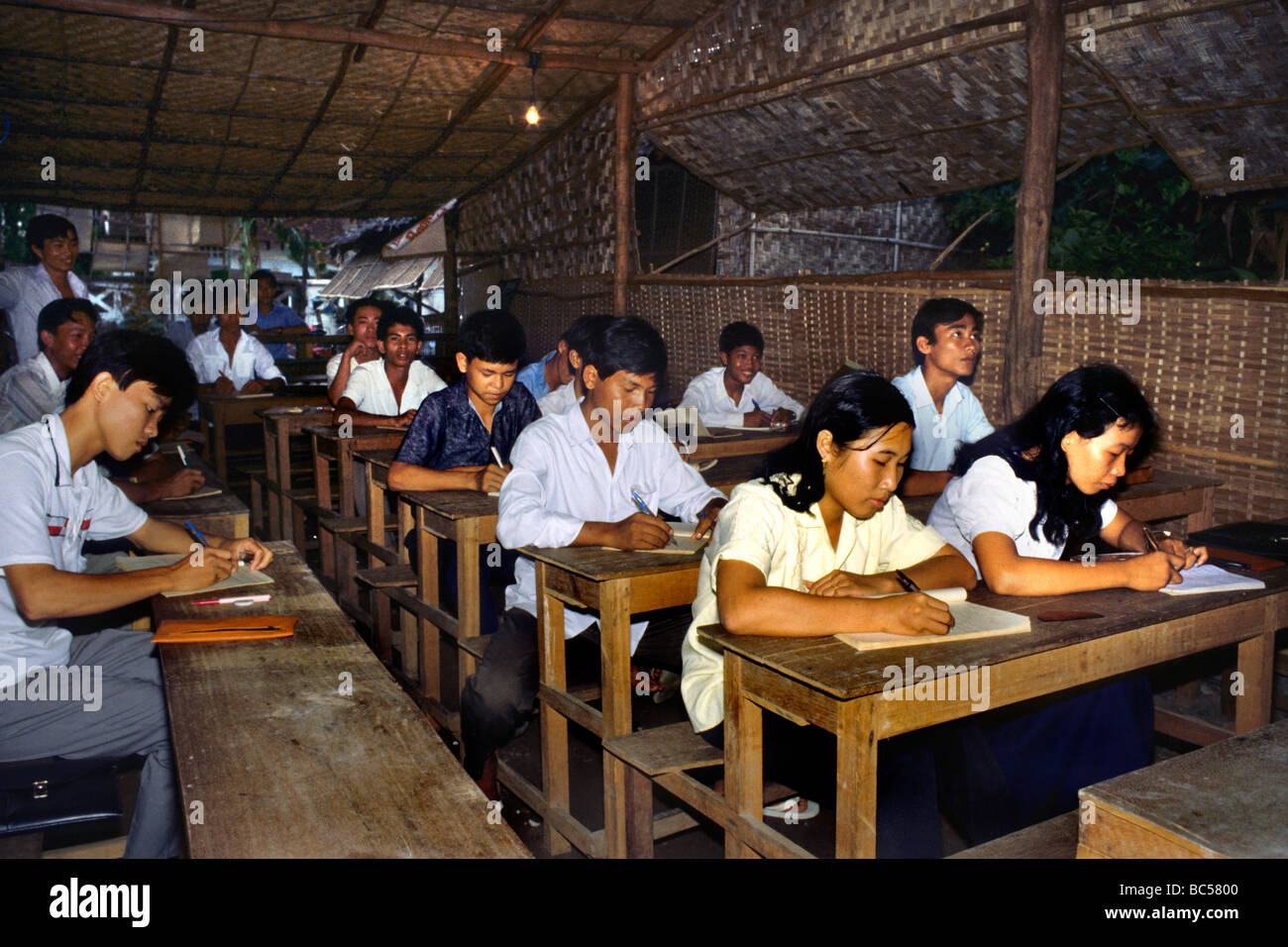 cambodia phnom penh daily life Stock Photo - Alamy