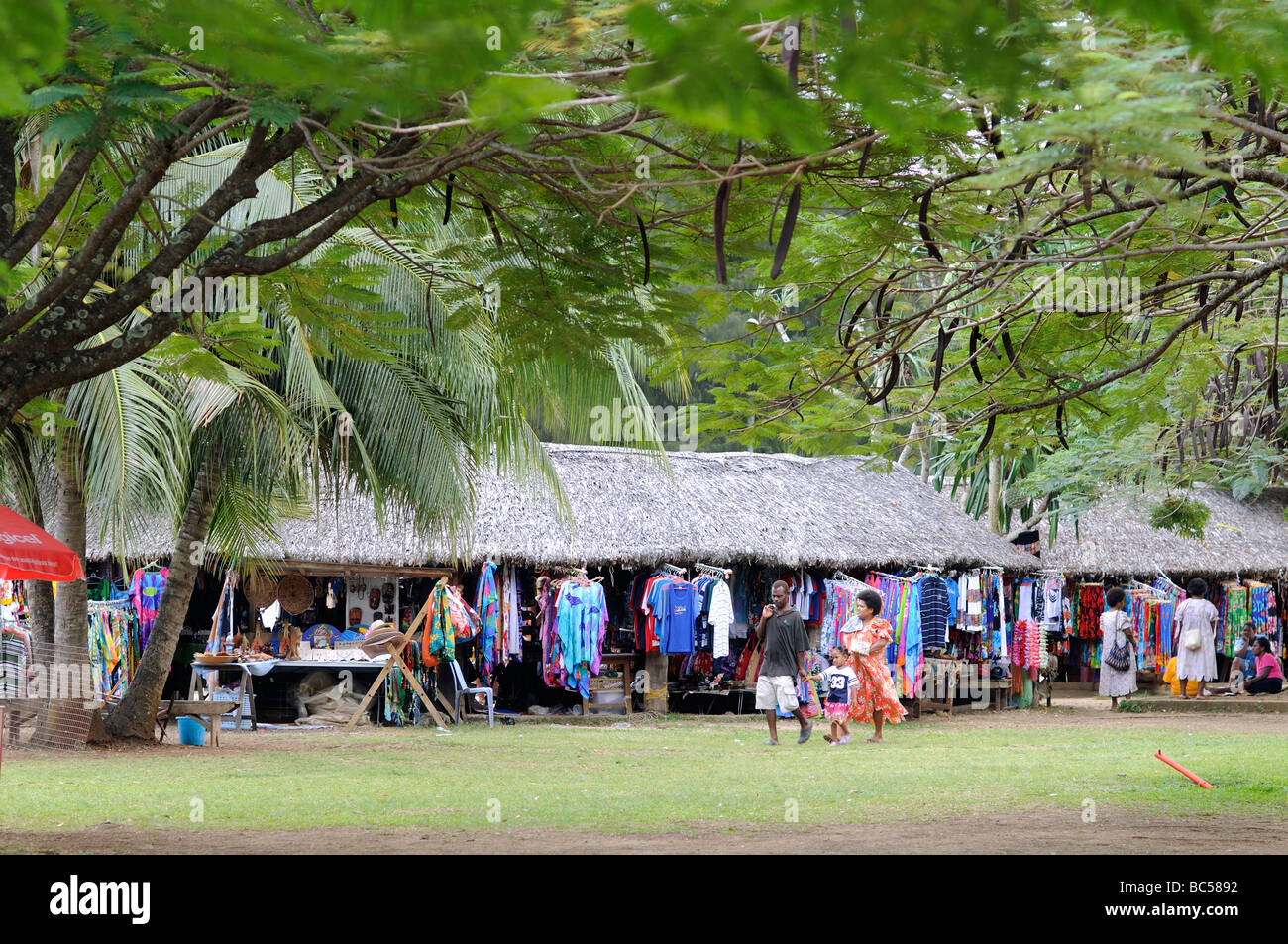 port vila vanuatu Stock Photo