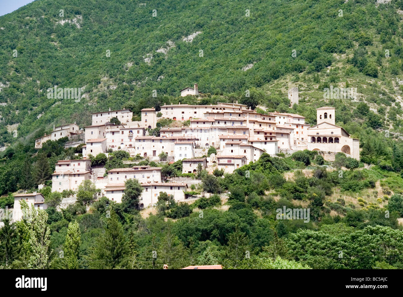 The village of Campi Stock Photo - Alamy
