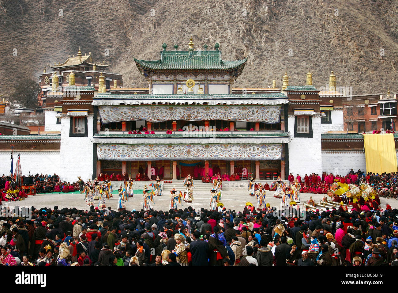 china labrang monastery Stock Photo Alamy