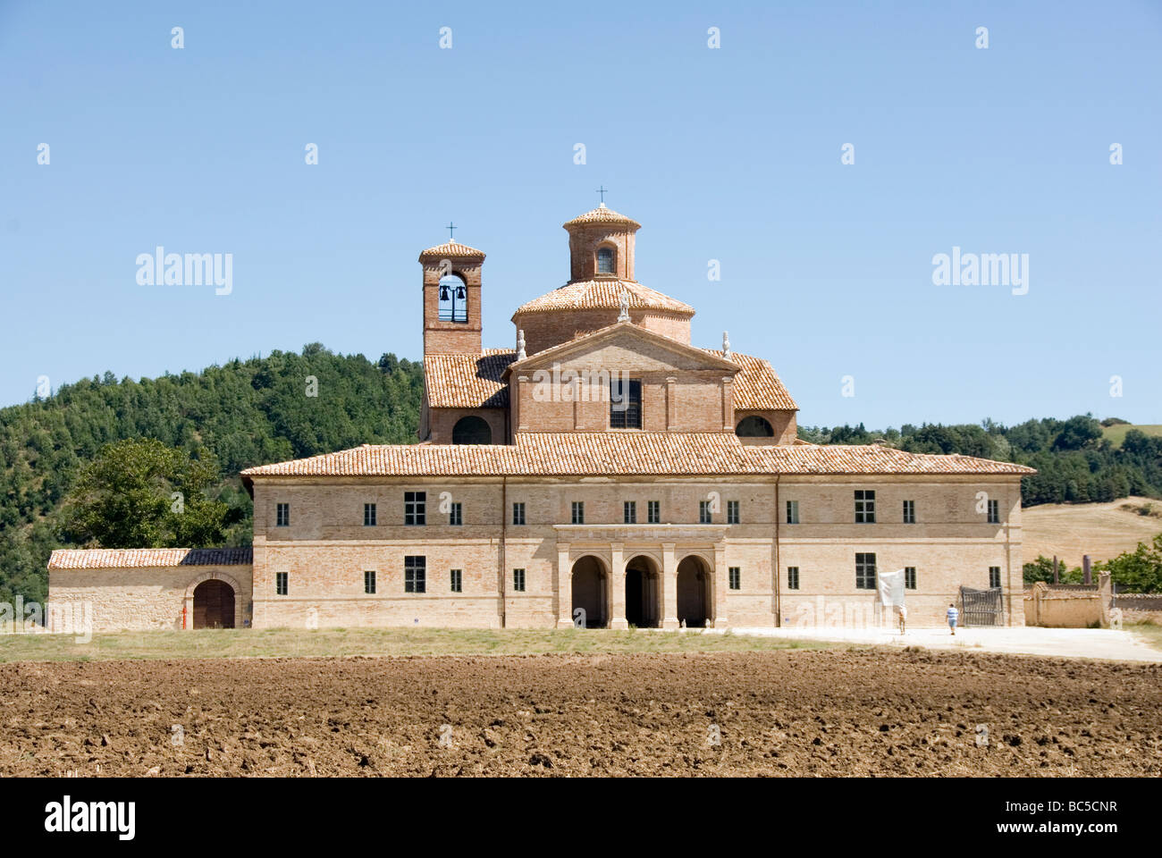 Il Barco - the summer hunting lodge of Duke Federico di Montefeltro - in Urbania Le Marche Stock Photo