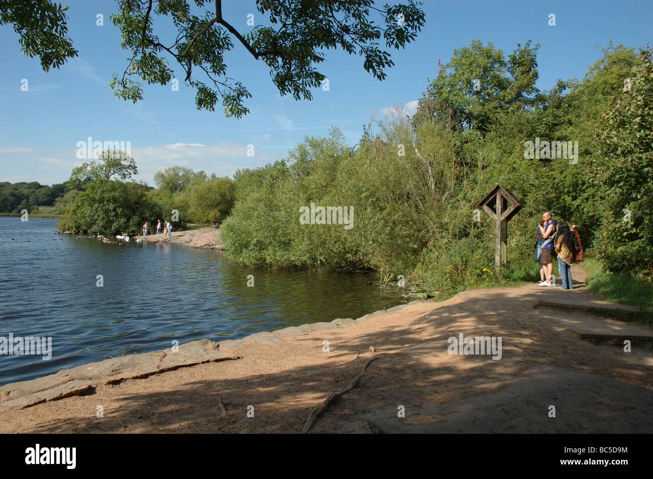 Groby Pool, Groby, Leicestershire, England, UK Stock Photo