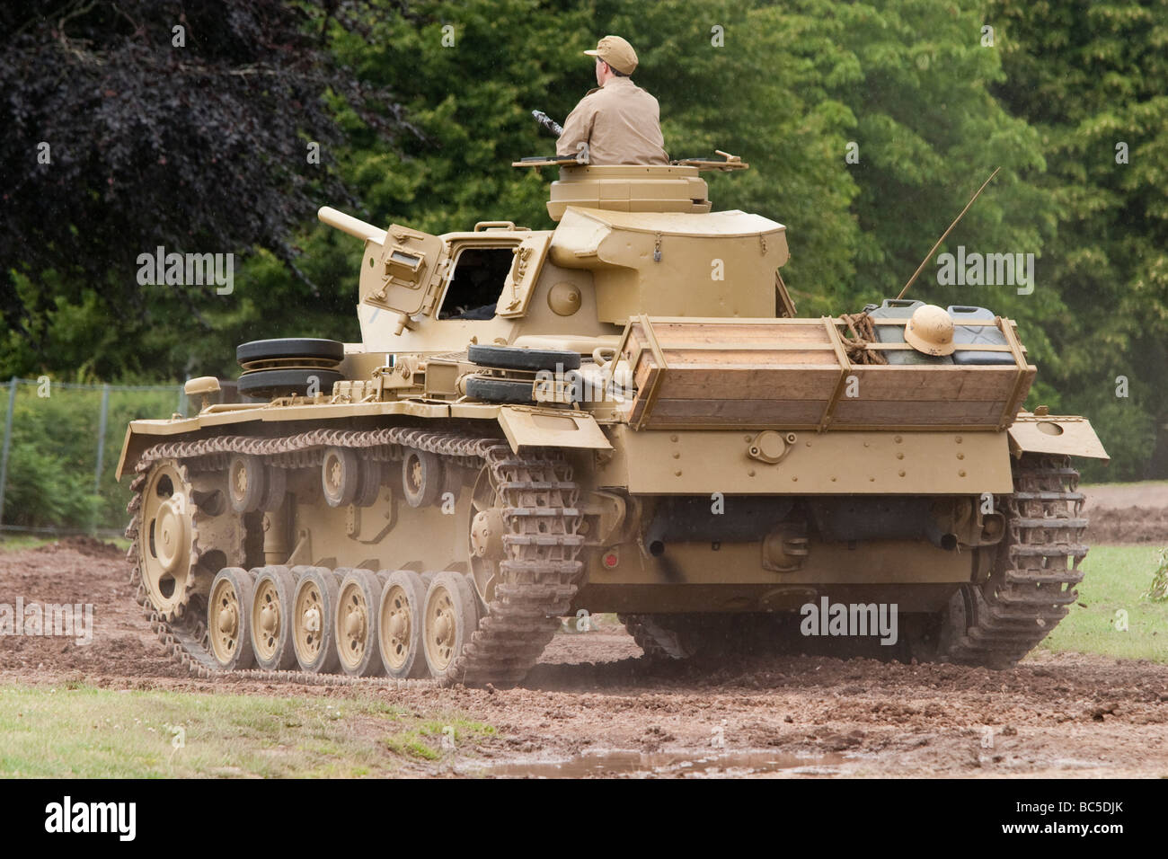 German Panzer Tank III Stock Photo