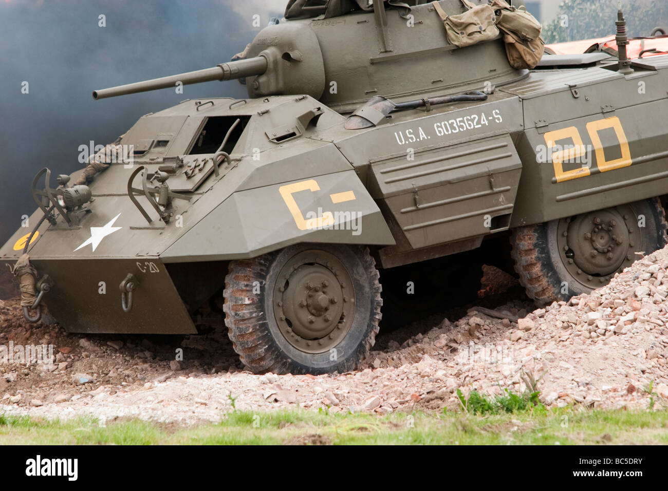 M8 Greyhound Armoured Stock Photo - Alamy