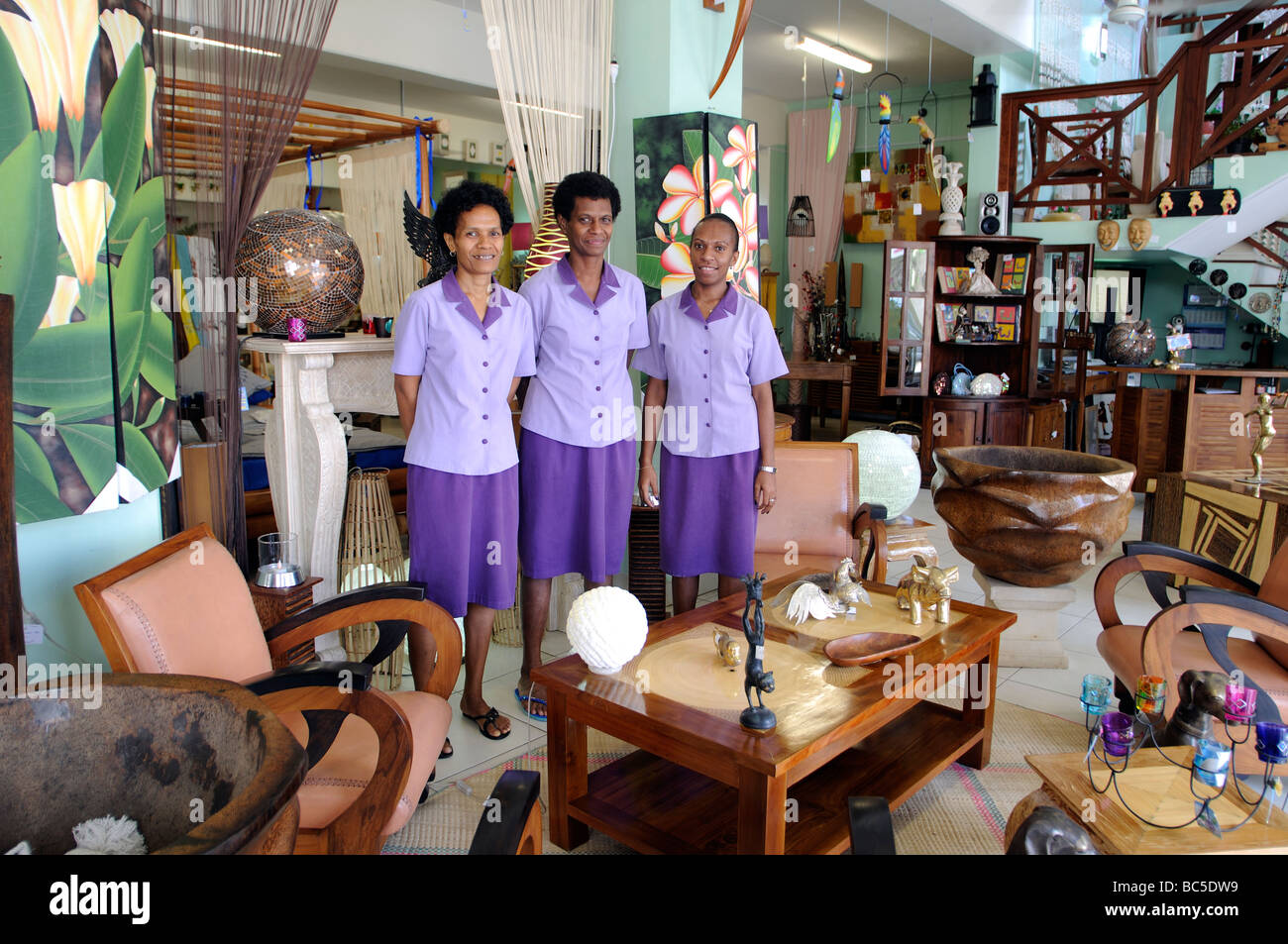 deco vila store port vila vanuatu Stock Photo