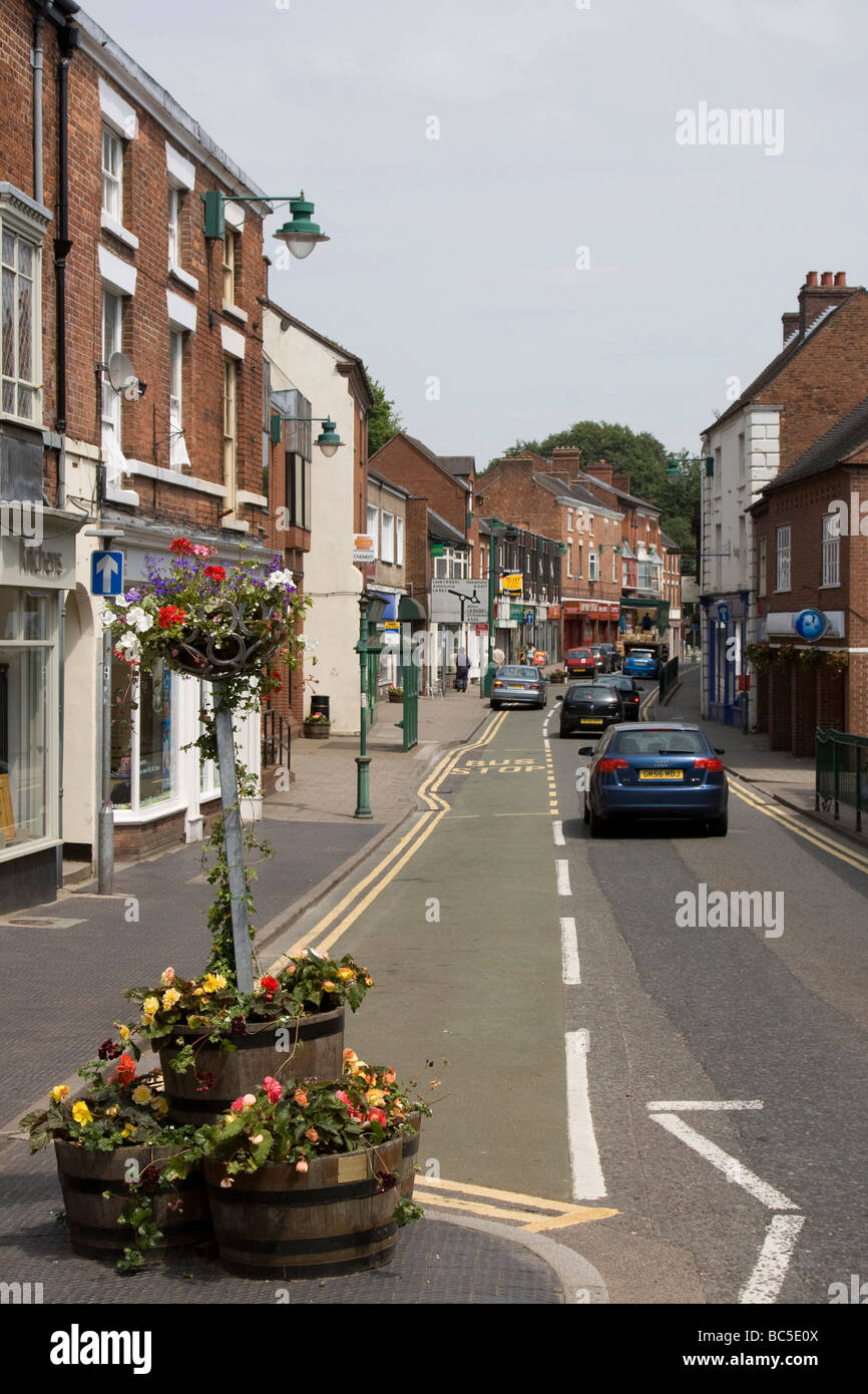 Cheadle is a small market town near Stoke-on-Trent, Staffordshire, England Stock Photo