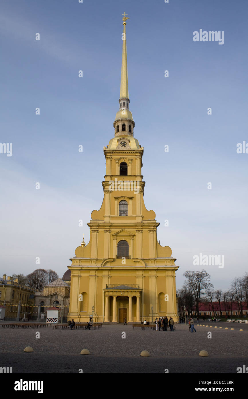 Russia. St.Petersburg. The Peter and Paul Fortress. Stock Photo