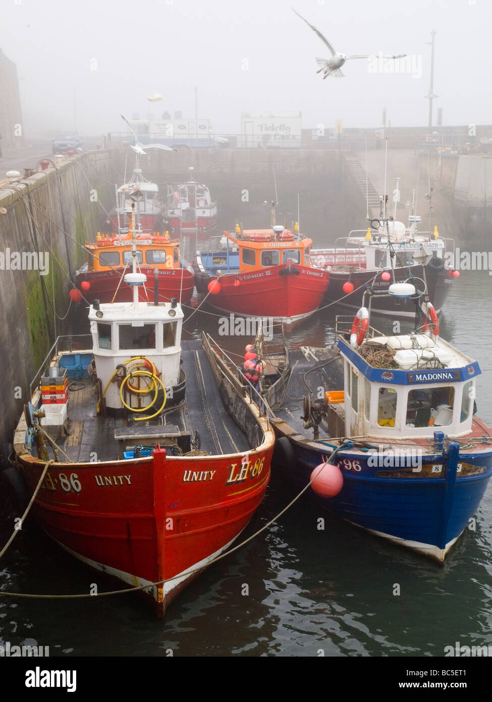 Fishing boat seahouses northumbria hi-res stock photography and images ...