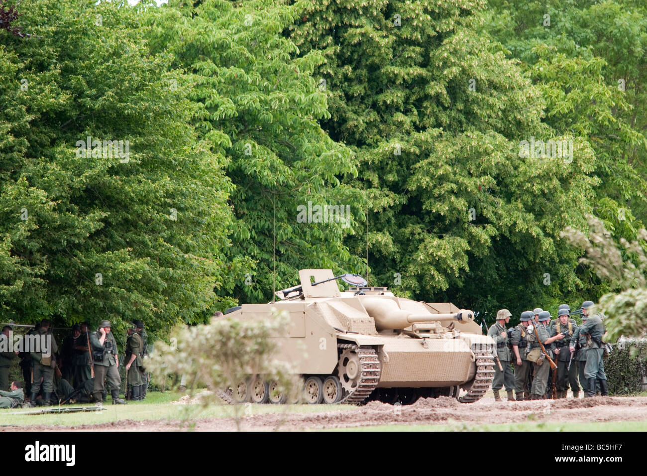 Tankfest German StuG III Stock Photo
