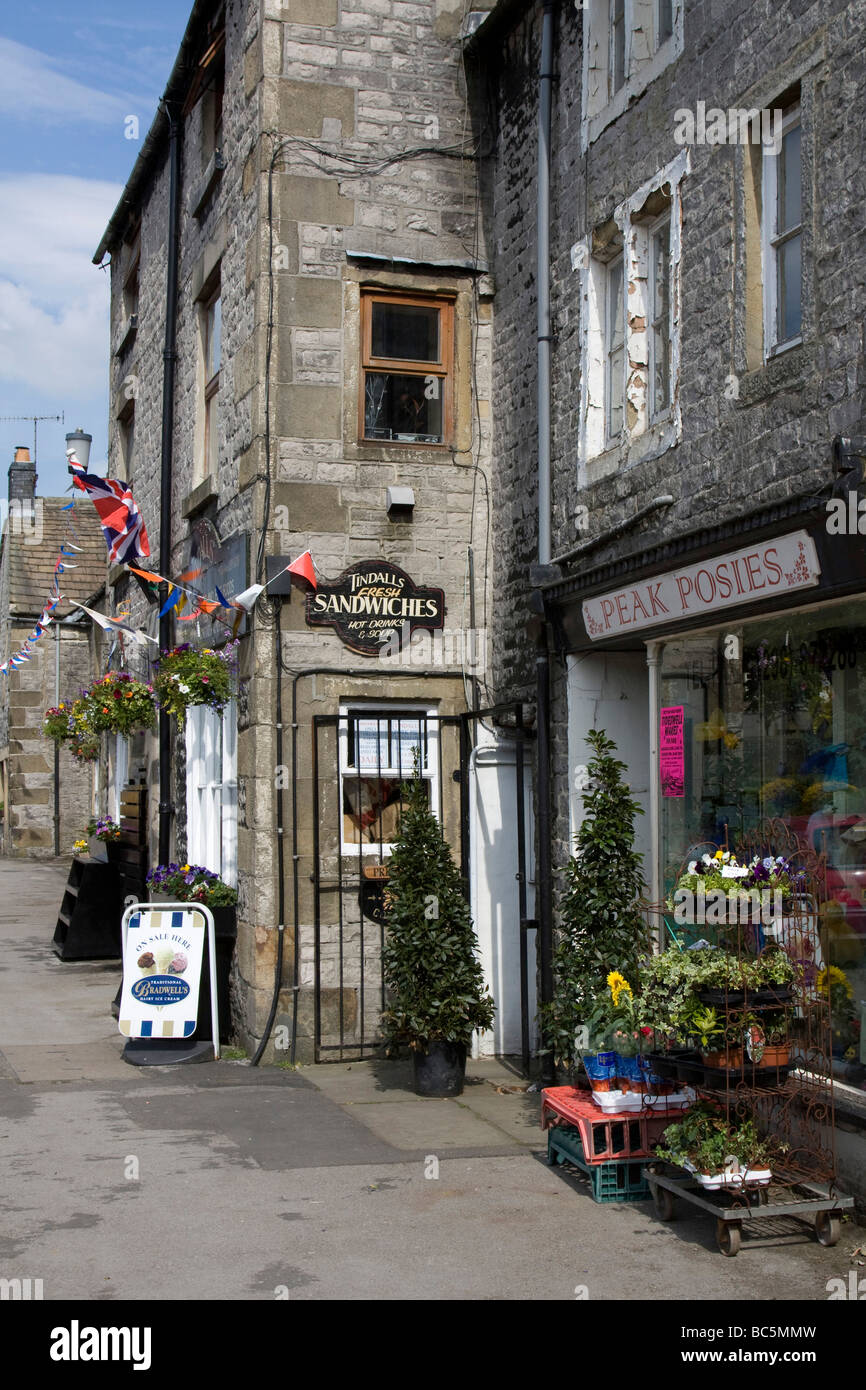 Tideswell is a village in the Derbyshire Peak District, England. Stock Photo