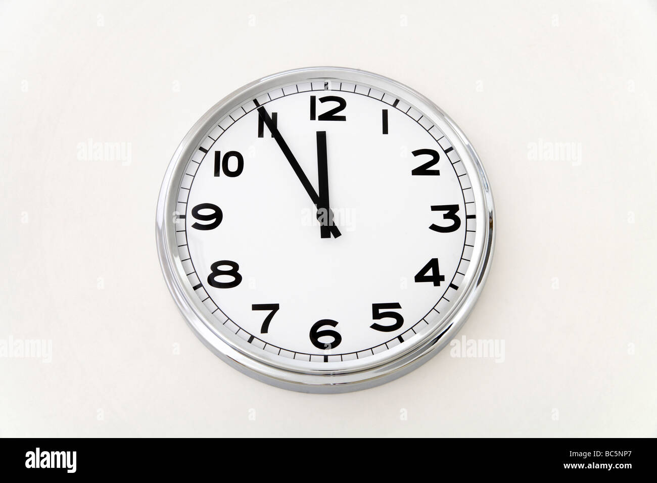 Wall clock, time measurement, close up Stock Photo Alamy