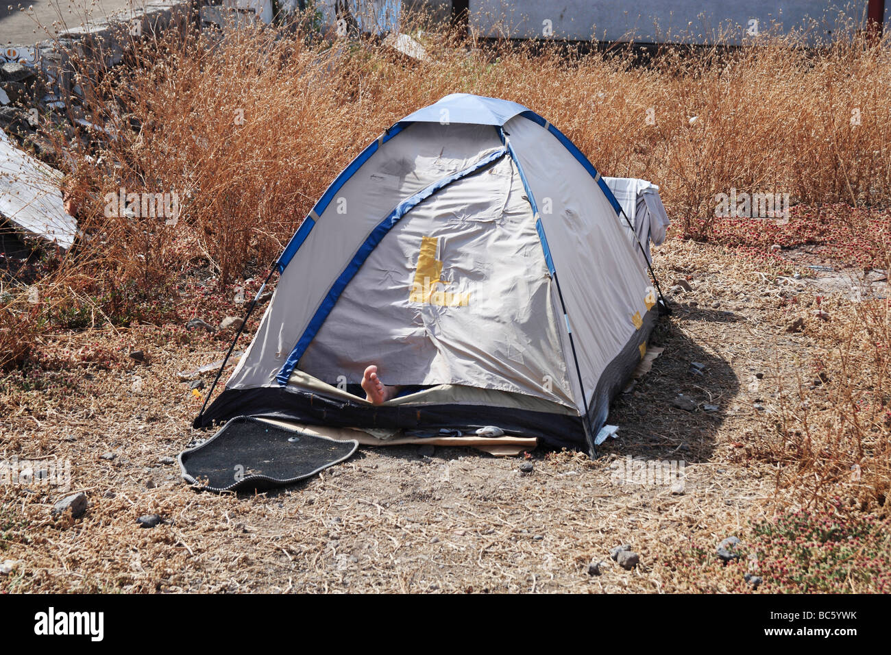 Funny camping tent hires stock photography and images Alamy