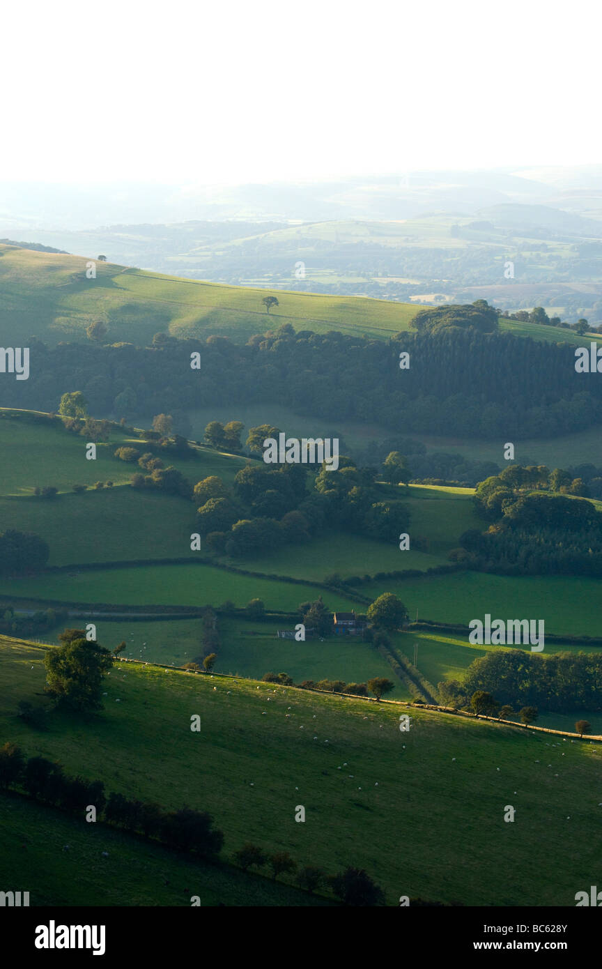 Powys, Mid Wales, UK Stock Photo