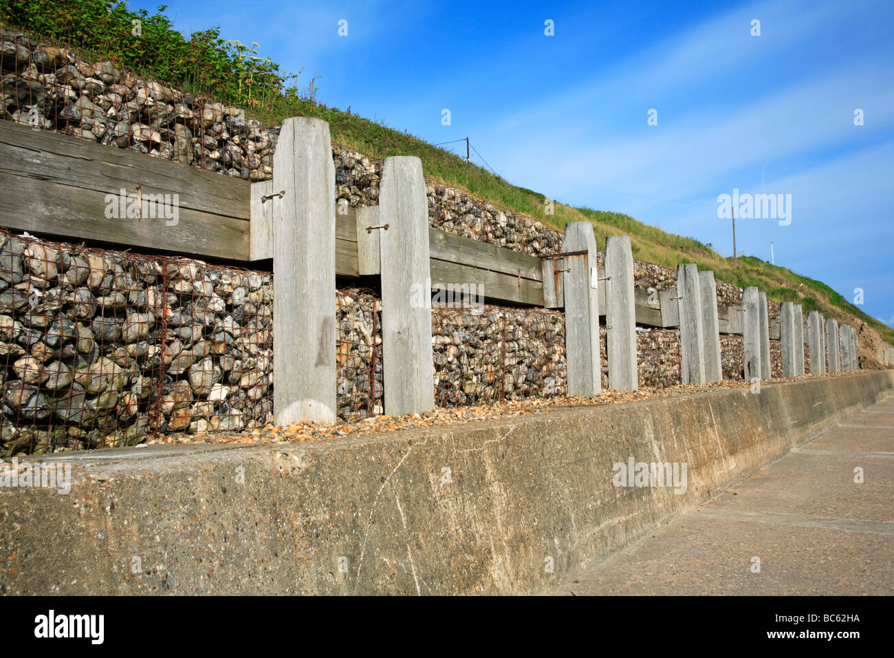 Gabions wall High Resolution Stock Photography and Images Alamy
