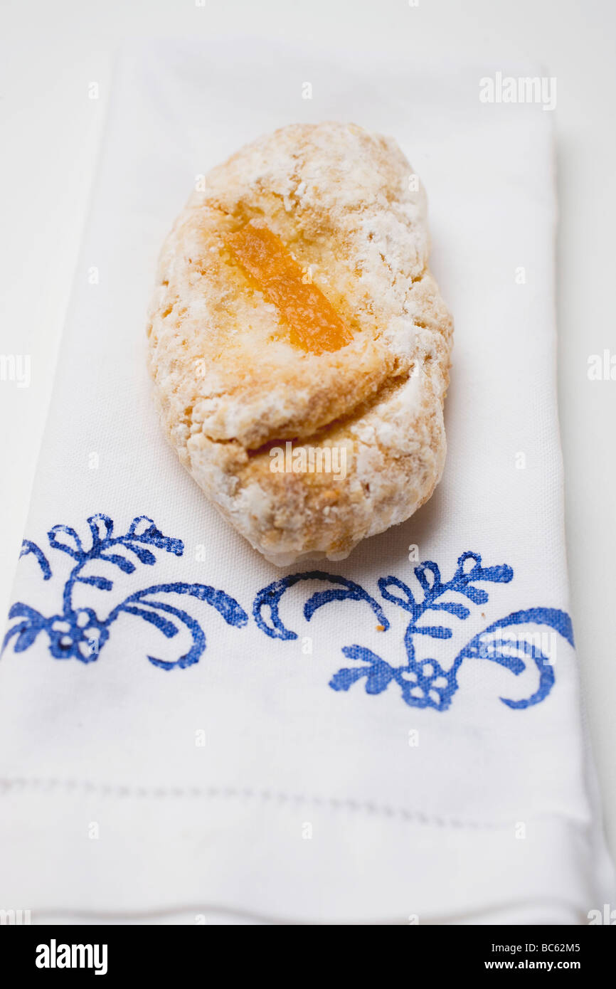 Italian almond biscuit - Stock Photo