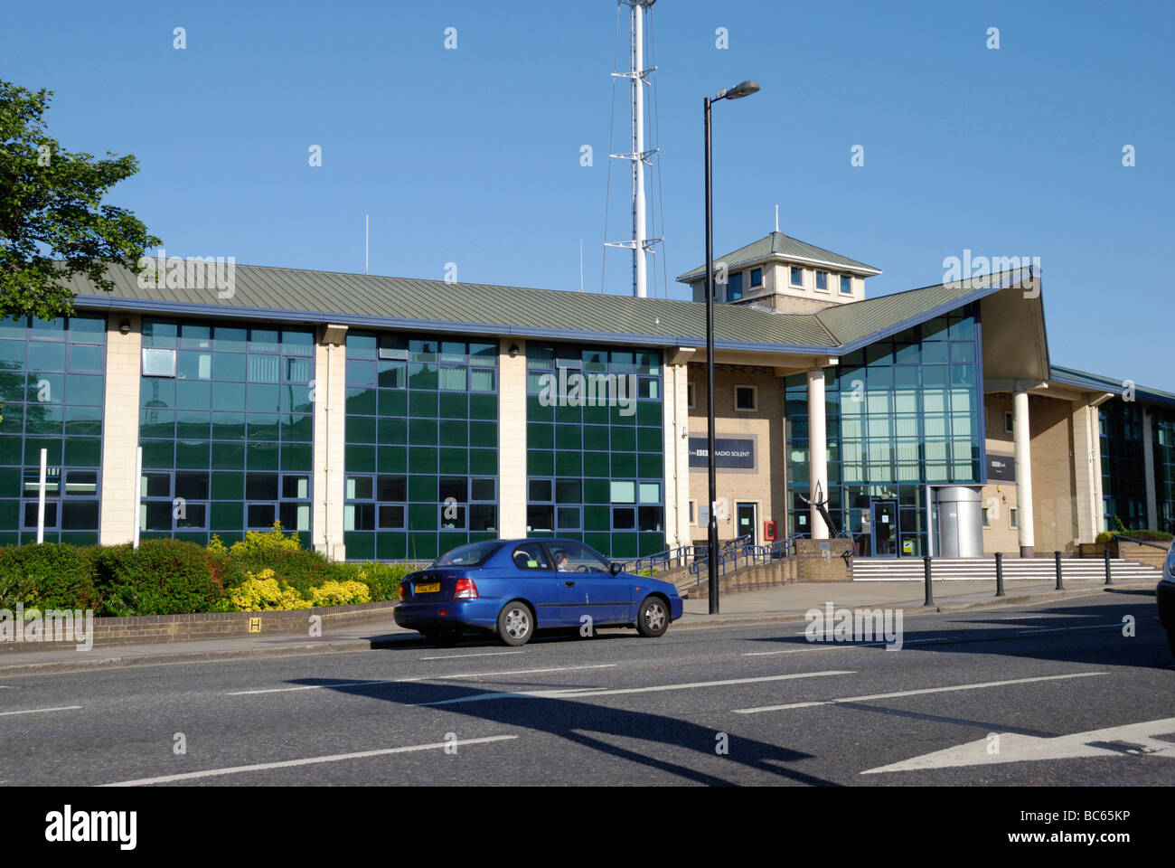 Headquarters of BBC Radio Solent local radio and BBC South local television  in Southampton Hampshire Stock Photo - Alamy