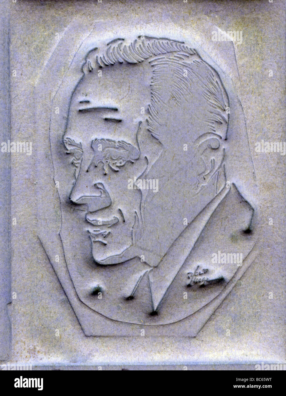 Guinness, Sir Alex, 2.4.1914 - 5.8.2000, British actor, portrait, imprint, Stock Photo