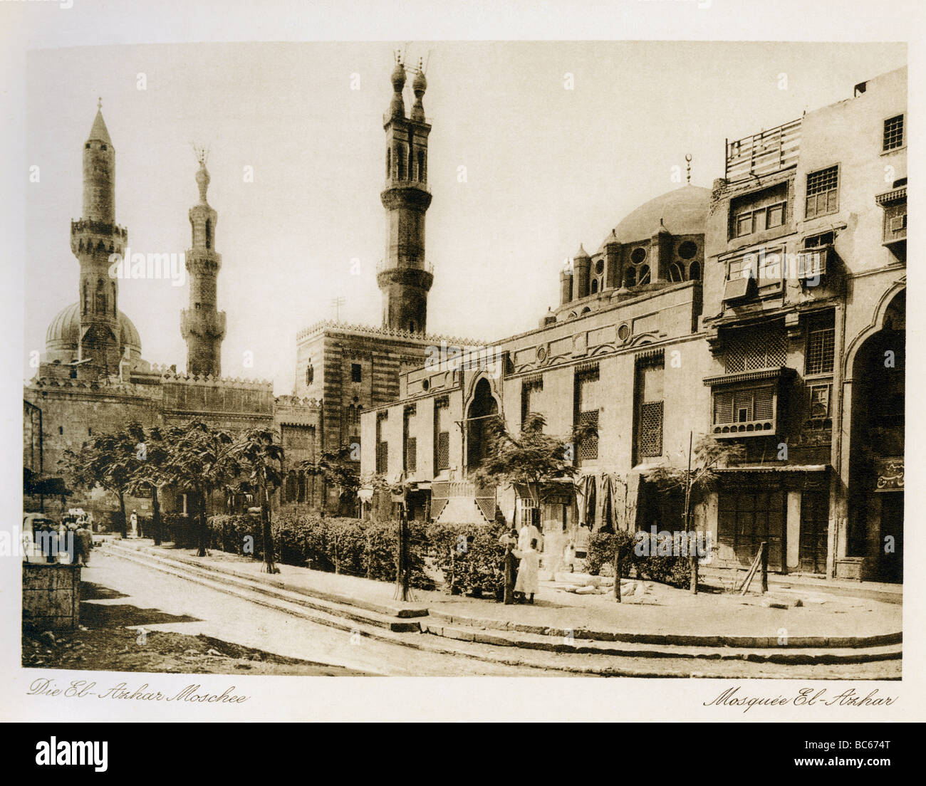 geography / travel, Egypt, Cairo, AlAzhar Mosque, exterior view Stock