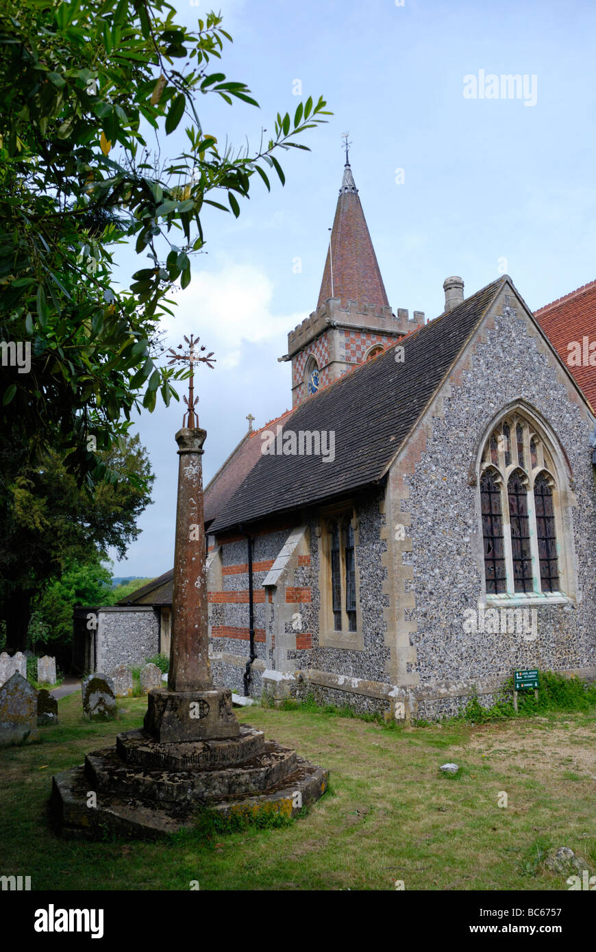 St Mary the Virgin Parish Church Twyford Hampshire England Stock Photo