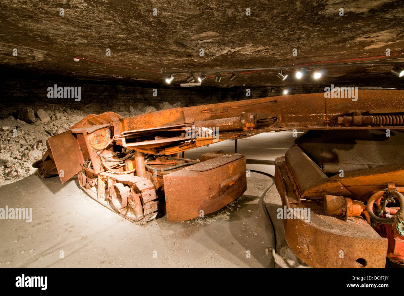 Underground mining equipment hires stock photography and images Alamy