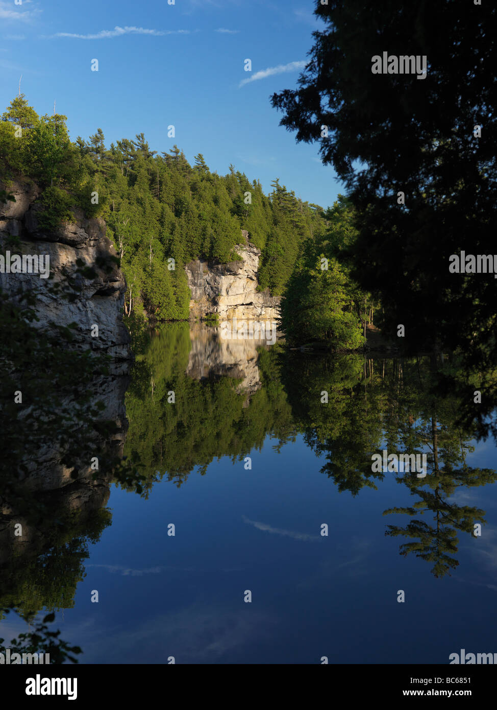 Eramosa river nature scenery Ontario Canada Stock Photo Alamy