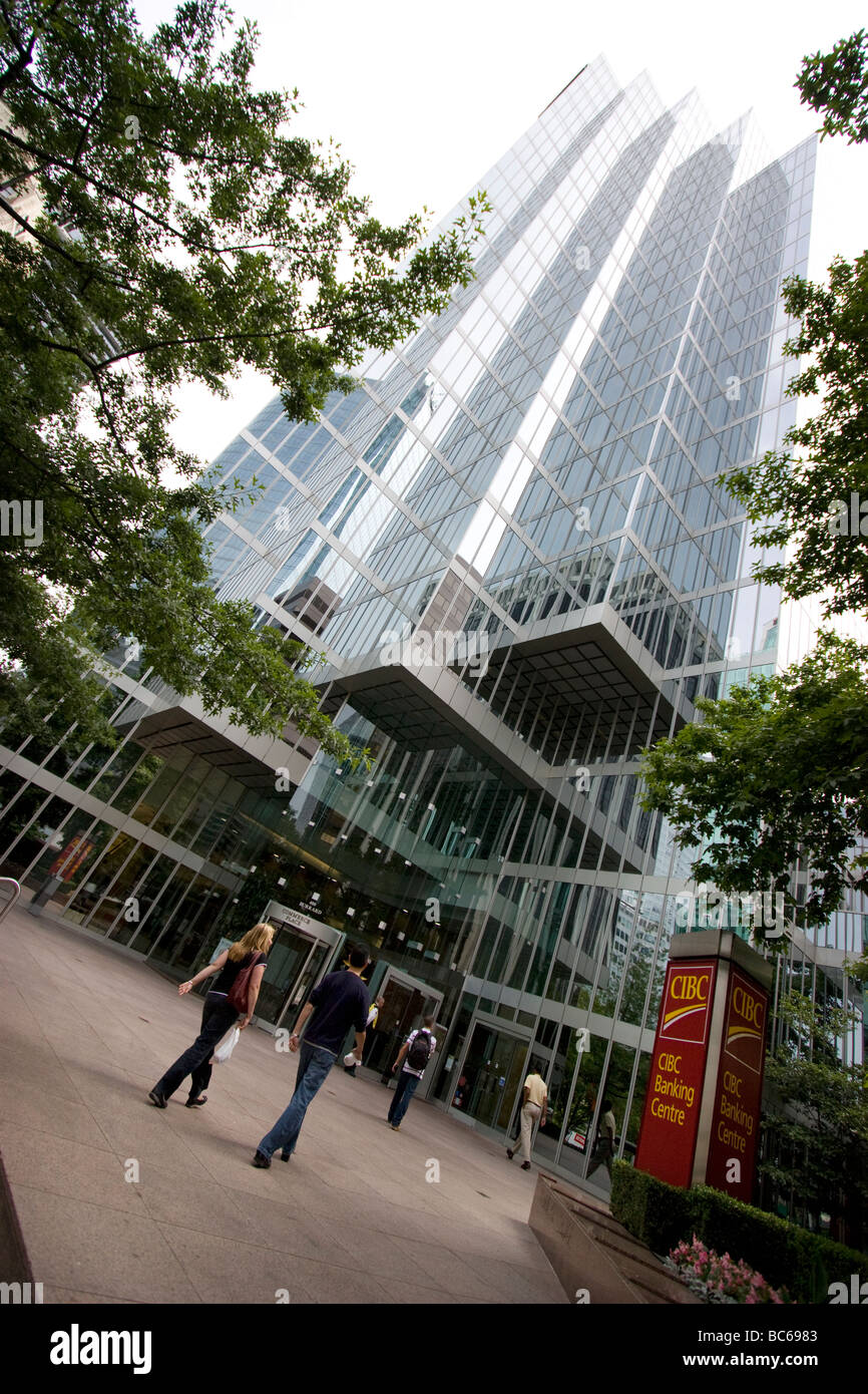 CIBC banking centre downtown Vancouver Stock Photo Alamy