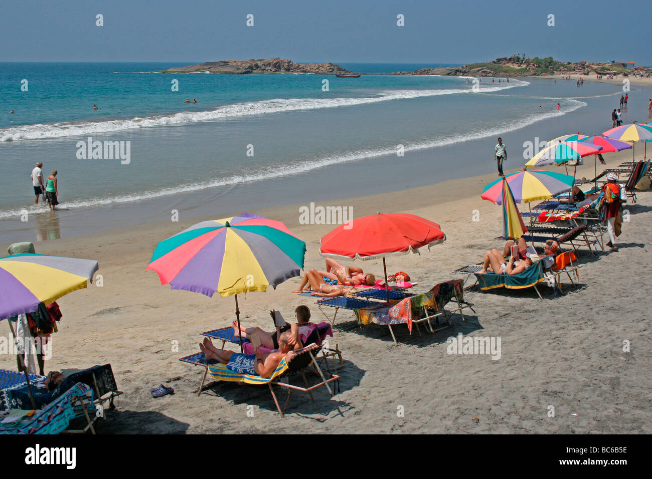 Kerala beach resorts hi-res stock photography and images - Alamy