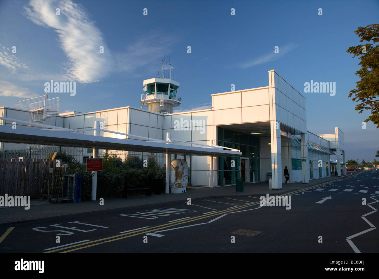 city of derry airport eglinton airport county londonderry northern ireland uk Stock Photo