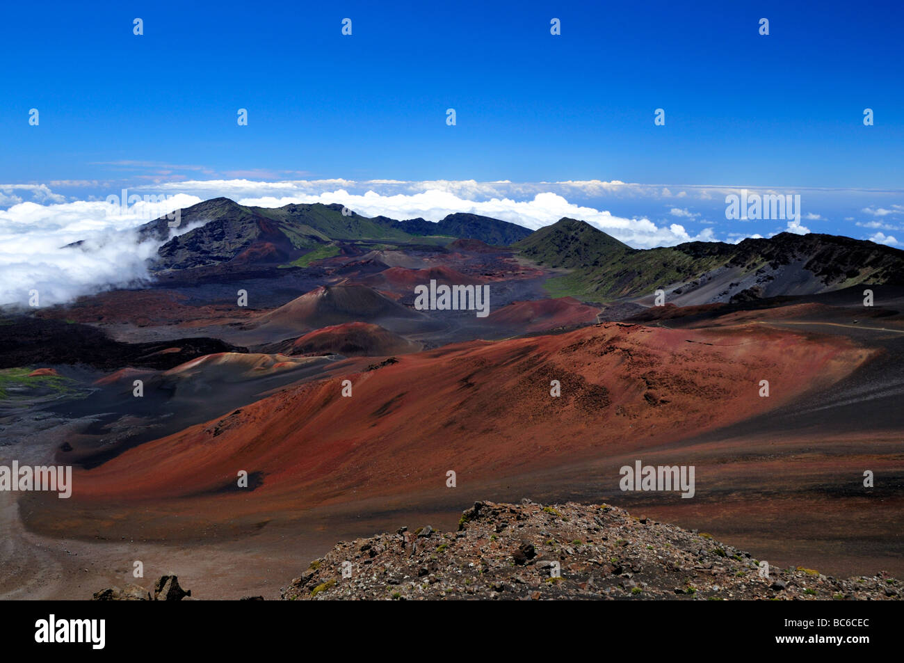 Red volcanic mountains hi-res stock photography and images - Alamy