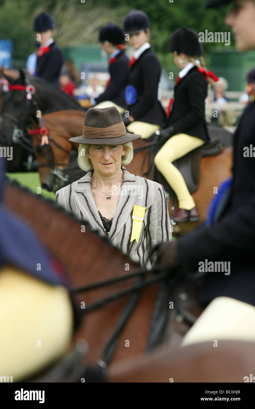 Judging of Childrens ponies at Royal Windsor horse show Stock Photo Alamy
