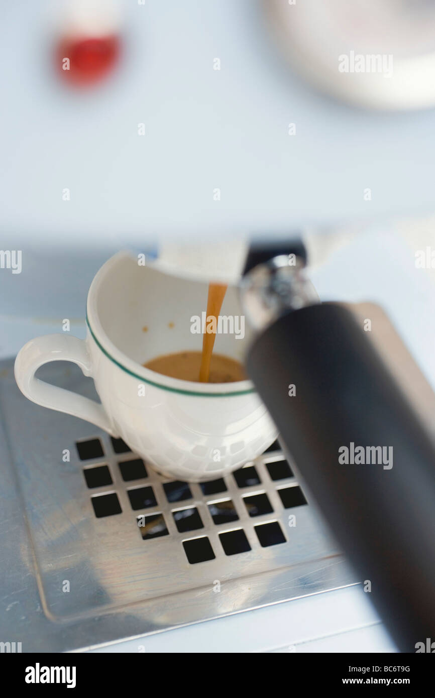 Espresso Running Out Espresso Machine High Resolution Stock Photography and Images Alamy