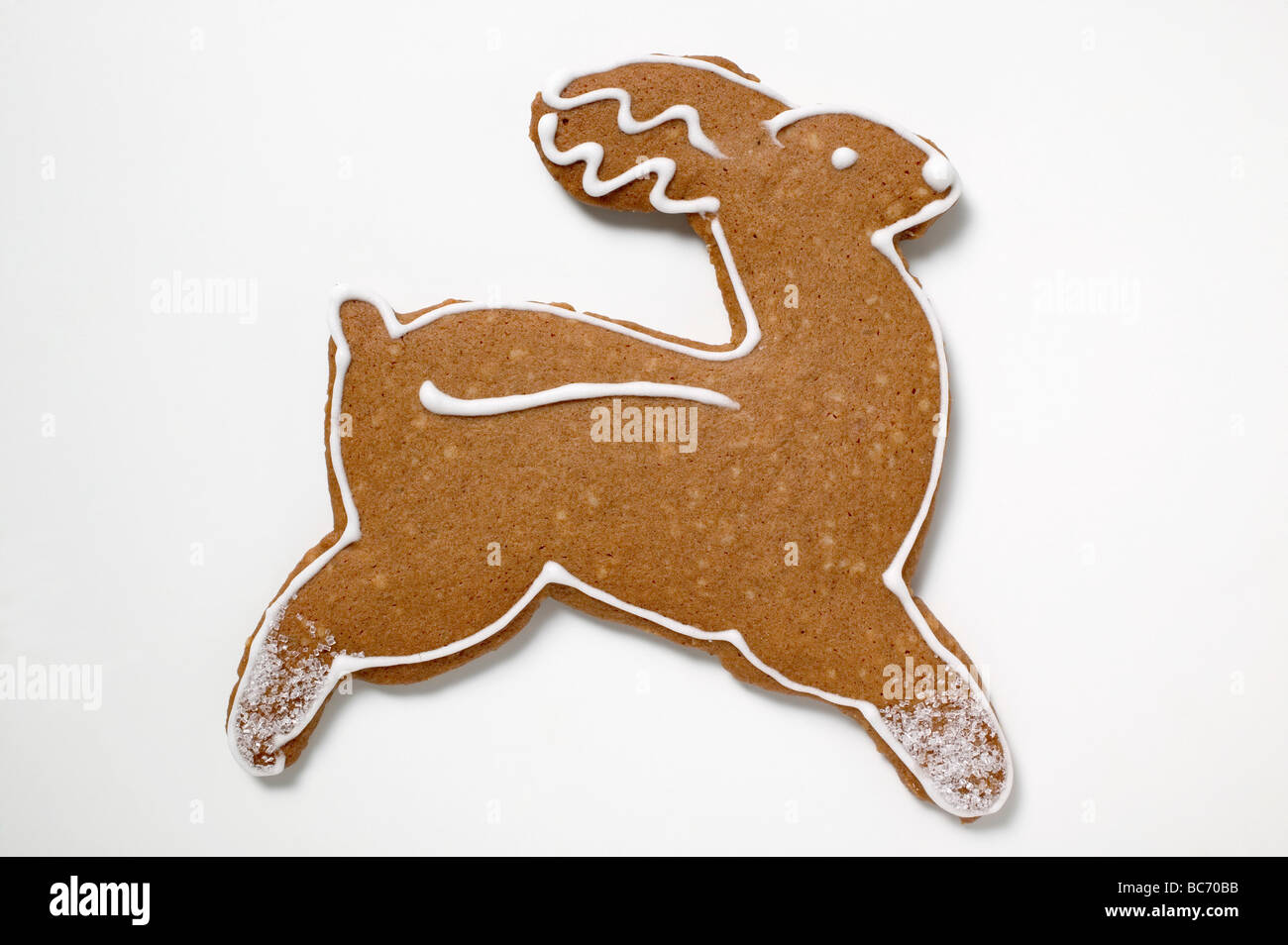 Gingerbread reindeer Stock Photo - Alamy
