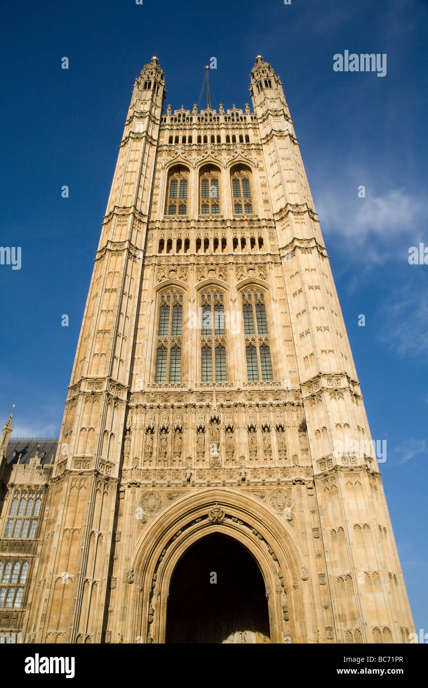 London - tower of parliament Stock Photo