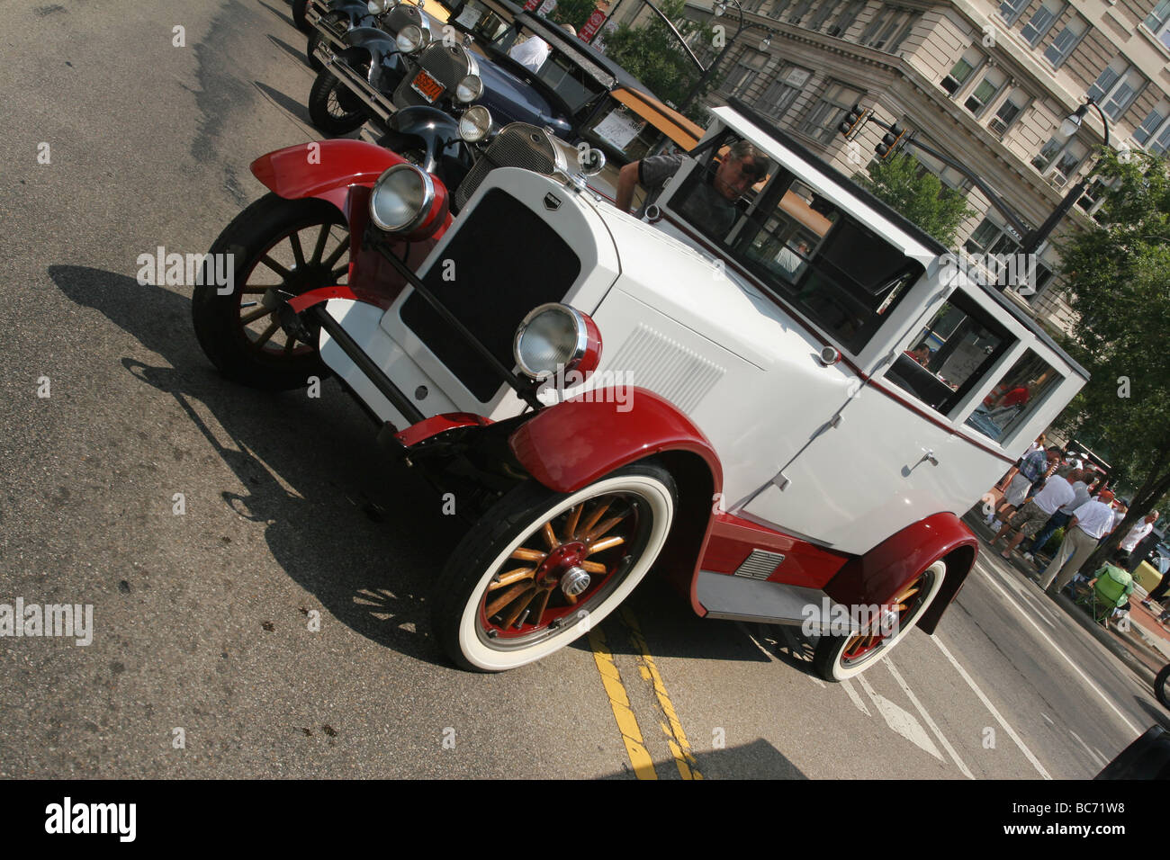 Auto 1923 Auburn 643 Two Door Touring Sedan Car Show at Hamilton Ohio