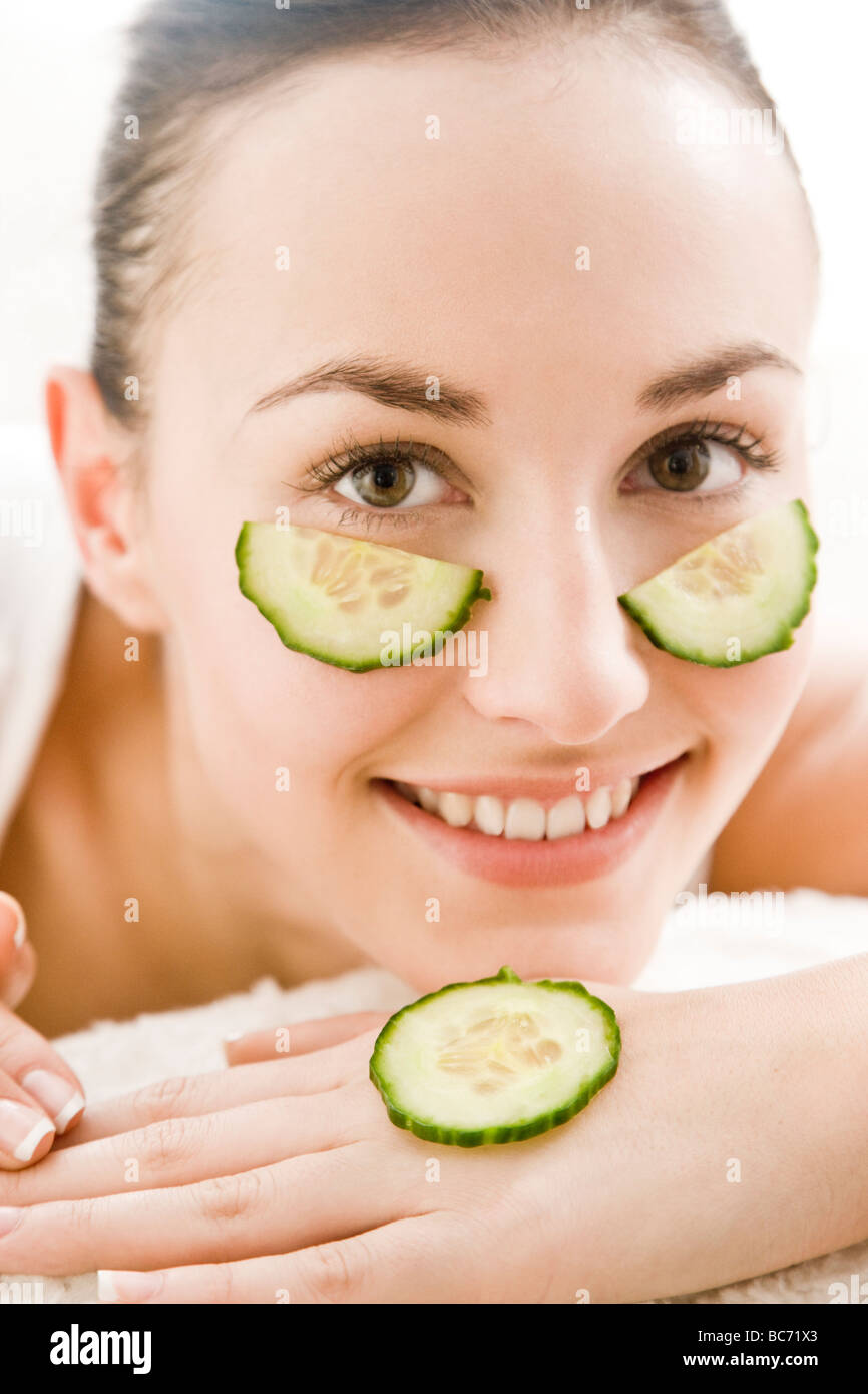 Download Face Mask Beauty Cucumber High Resolution Stock Photography And Images Alamy PSD Mockup Templates