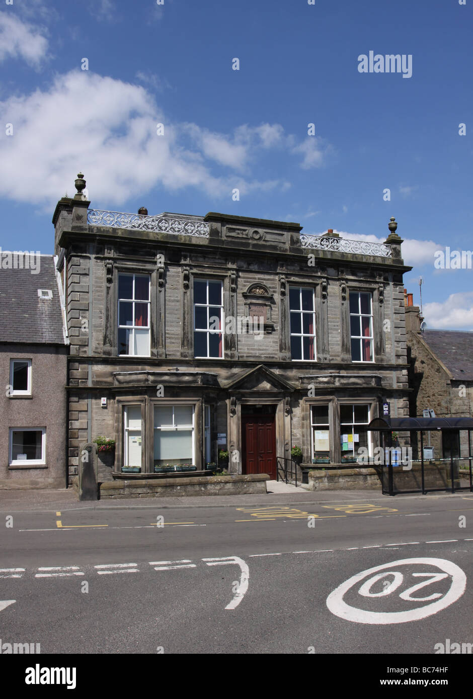 Freuchie Library in Lumsden Memorial Hall Freuchie Fife Scotland June