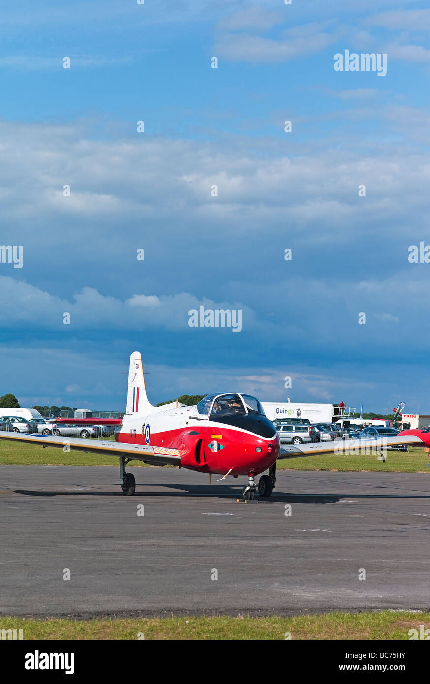 Jet Provost T3A at Kemble air show 2009 Stock Photo