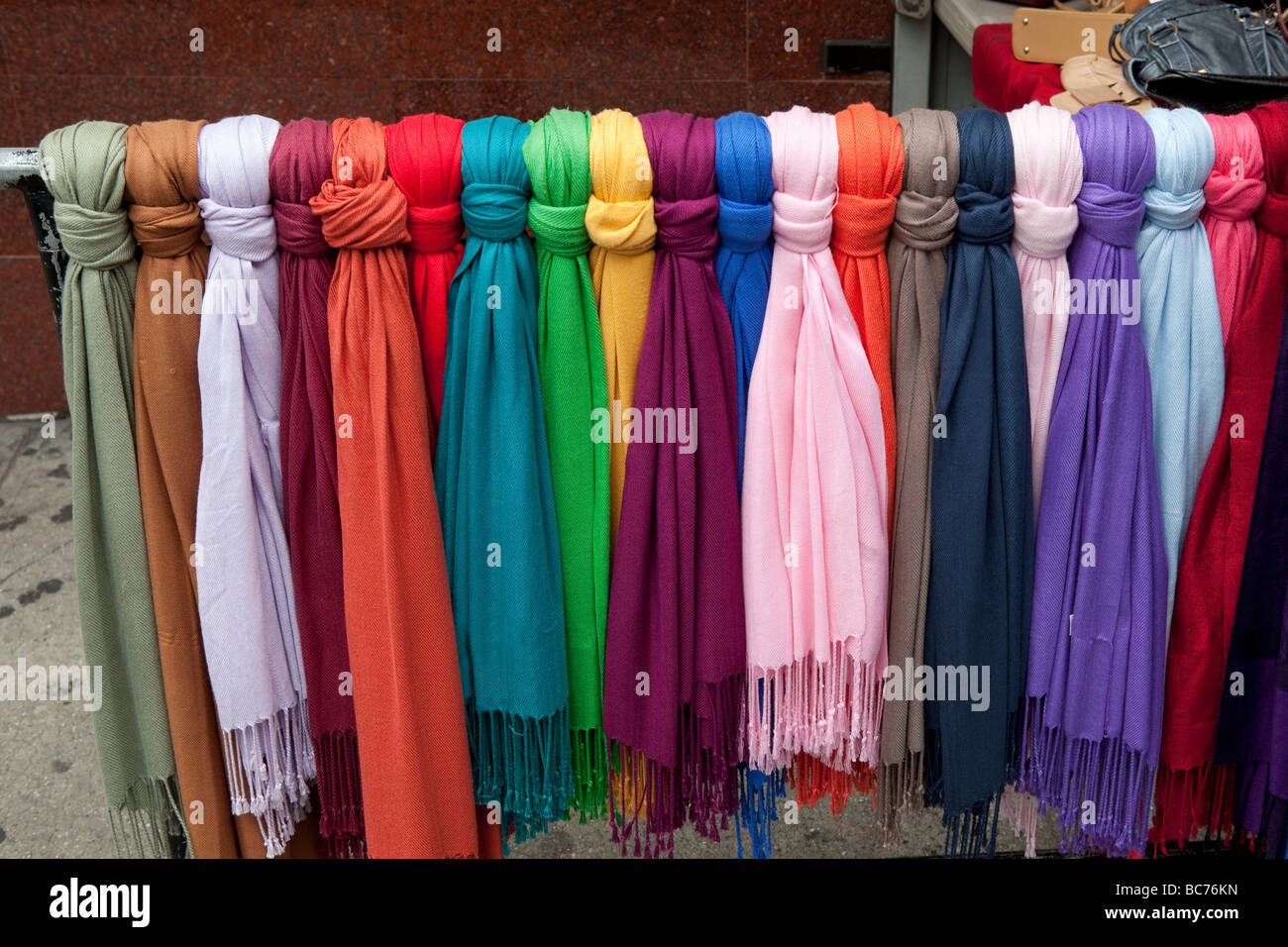 Pashima shawls Stock Photo