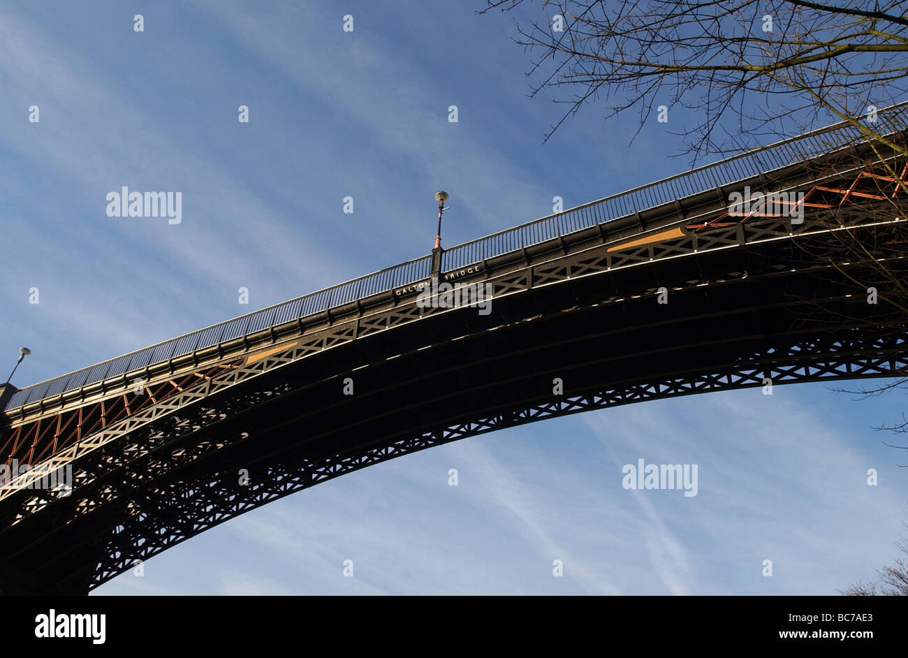 Galton Bridge Smethwick Sandwell cast iron bridge designed by Thomas
