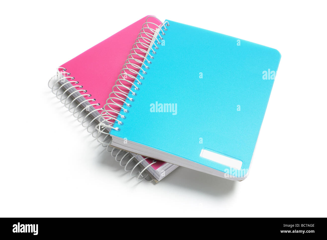 Spiral Note Pads Stock Photo