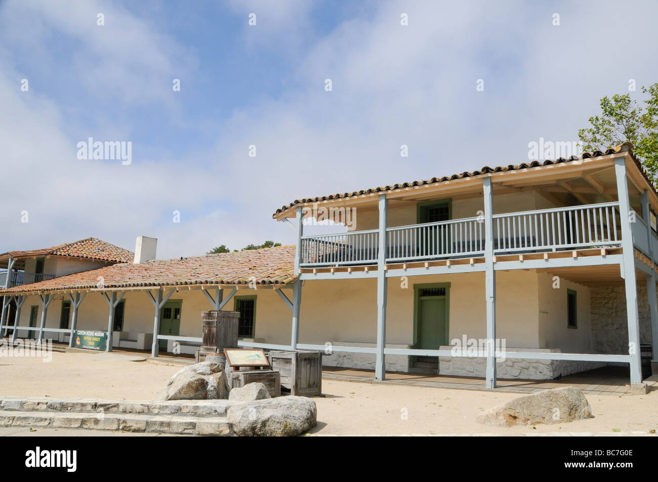 Custom House in Historic Monterey, California Stock Photo Alamy