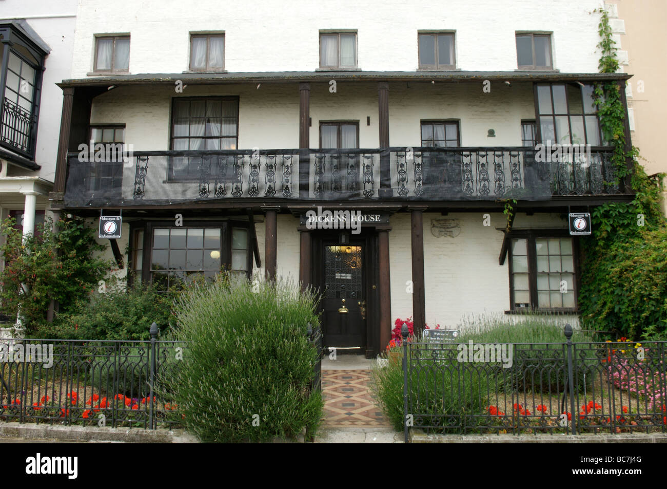 Charles Dickens House in Broadstairs, Kent Stock Photo Alamy