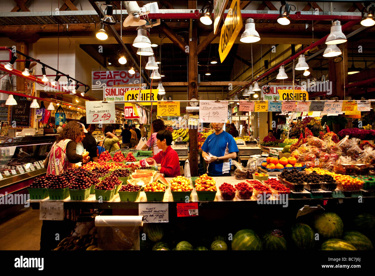 Market building granville hi-res stock photography and images - Alamy