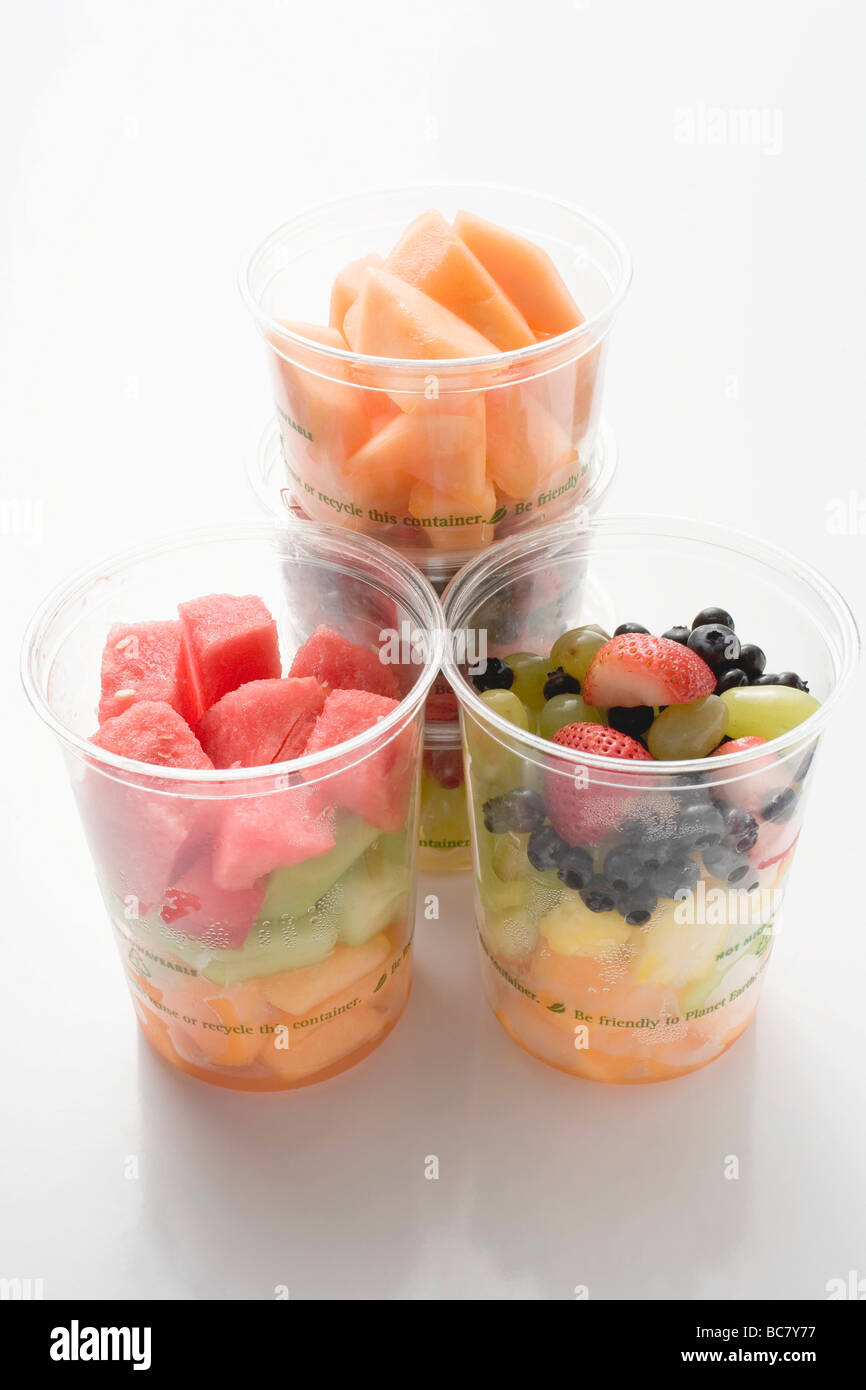 Plastic cup fruit salad fruits hires stock photography and images Alamy