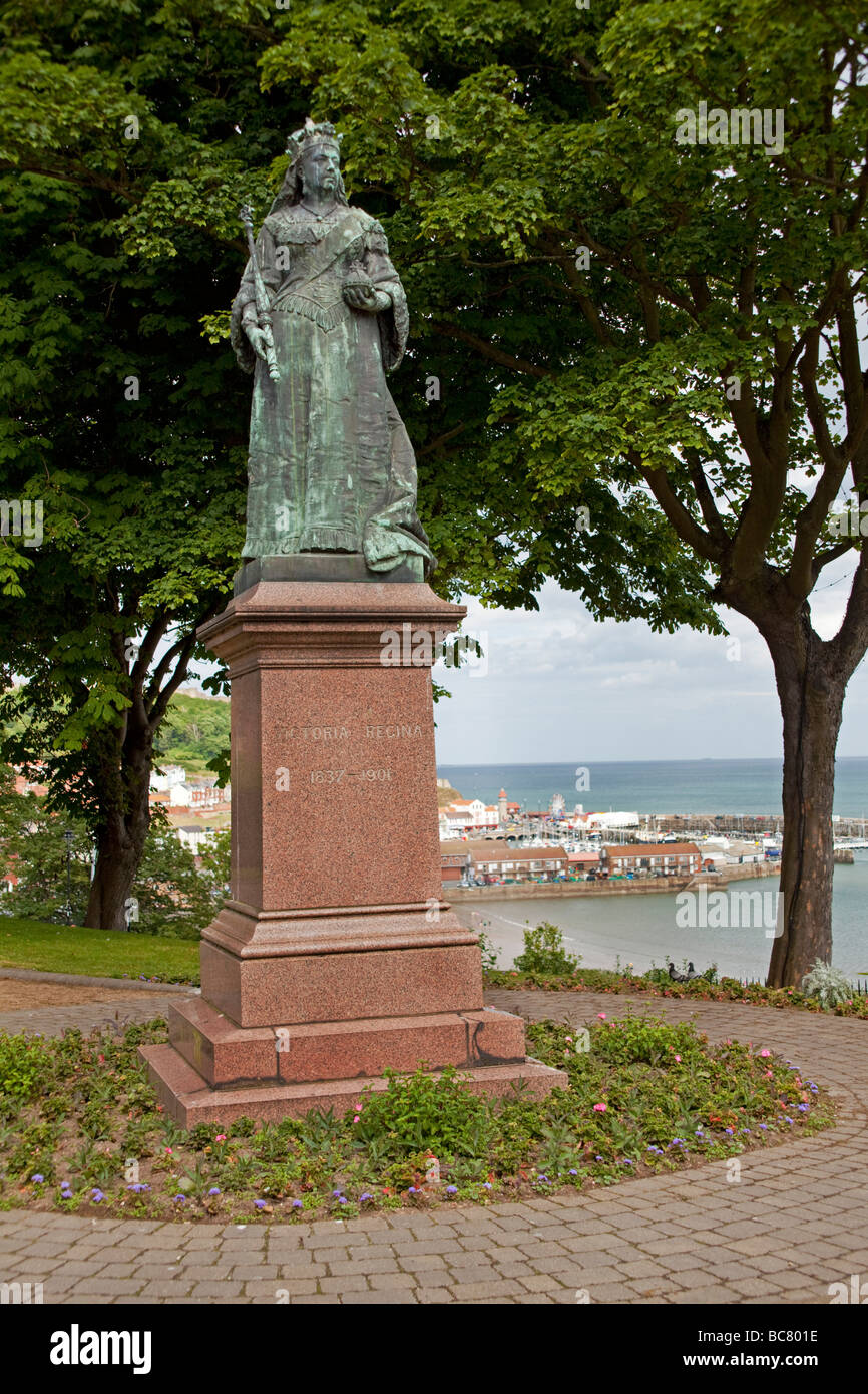 Statue of Queen Victoria Stock Photo