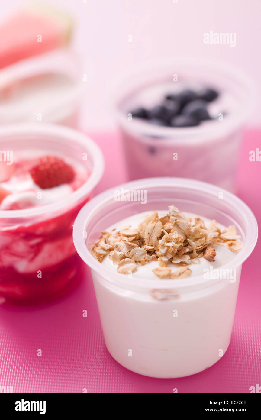 Plain muesli yoghurt no fruit hires stock photography and images Alamy