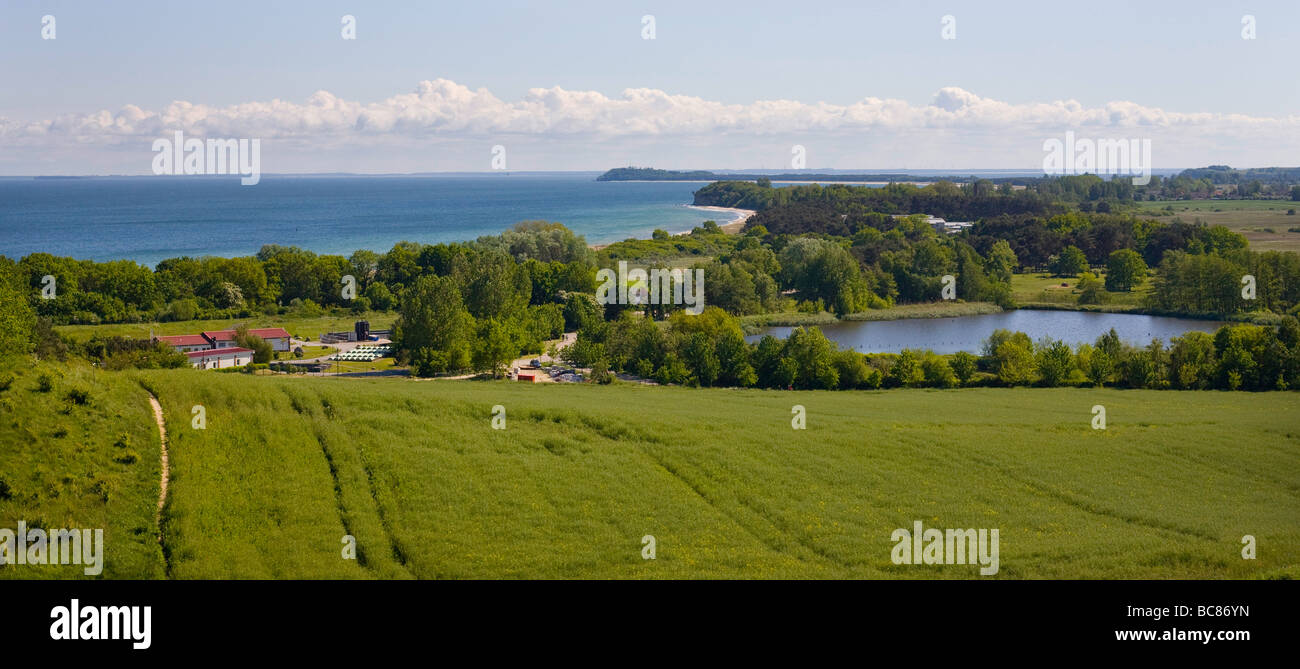 Landscape on the Island Ruegen Stock Photo