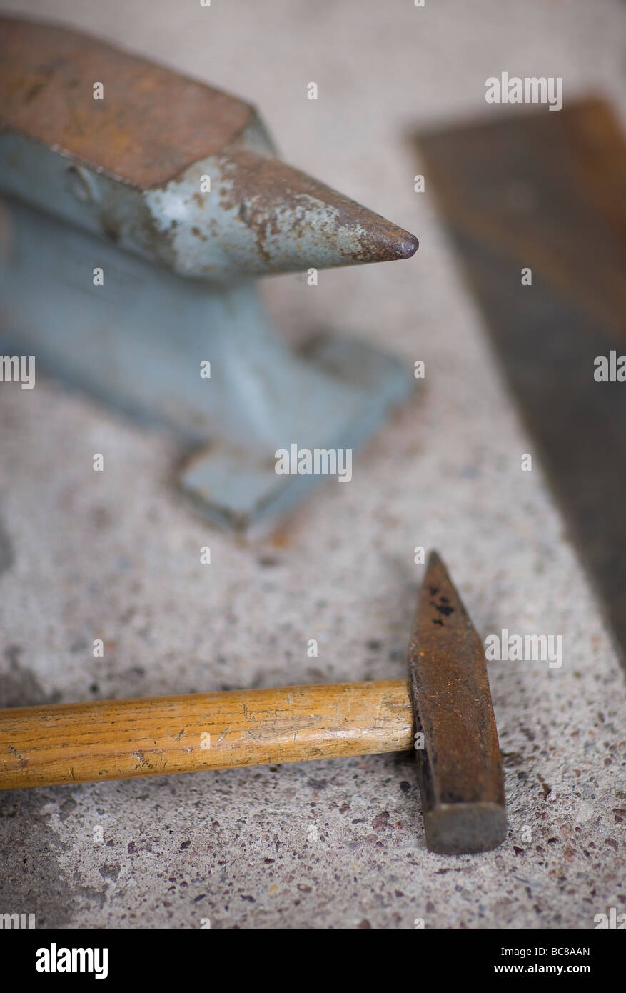 Hammer and Ambos Buecheloh Stock Photo